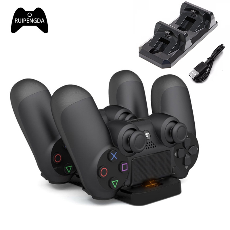 Usb Dual Charge Dock สําหรับ PS4 Controller Fast Charger Stand Holder ไร ้ สาย G