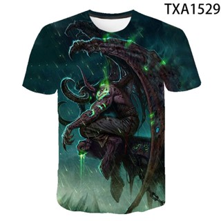 เสื้อยืด พิมพ์ลาย Warcraft 2022