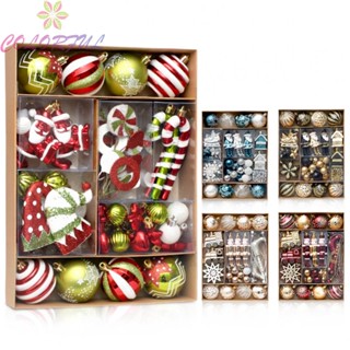 【COLORFUL】Christmas Tree Spherical Decoration Set, Christmas Tinsel Themed Decorations