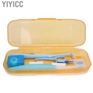 Yiyicc Kit  Precise Grip Nonslip Handle  Tools with  Brace Cleaning Brush for Most People