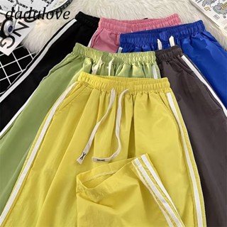 DaDulove💕 New American Ins High Street Striped Casual Pants Niche High Waist Wide Leg Pants Large Size Trousers