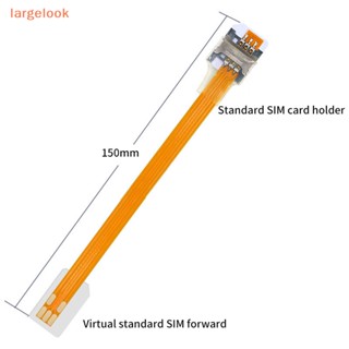 [largelook] สายเคเบิลต่อขยายซิมการ์ด โทรศัพท์มือถือ 2FF