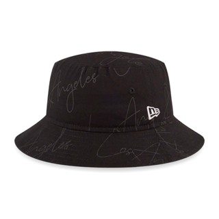 NEW ERA หมวกรุ่น BUCKET HAND SCRIPT BLACK