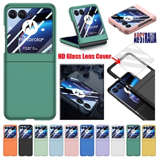 เคสโทรศัพท์มือถือ PC แบบแข็ง ป้องกันกระแทก สําหรับ Motorola Razr 40 Ultra