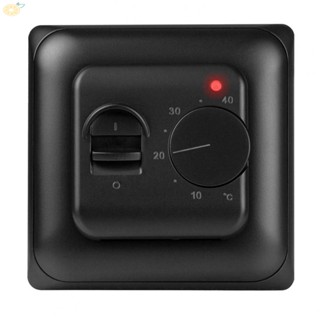 【VARSTR】Thermostat Room thermostat Temperature Controller Underfloor heating Black