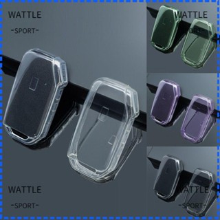 Wattle ปลอกกุญแจรถยนต์ TPU นิ่ม แบบใส อุปกรณ์เสริม สําหรับ Soul Optima Sorento Niro