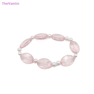 Thevantin สร้อยคอ ต่างหู สร้อยข้อมือ คอสเพลย์ ภาพยนตร์บาร์บี้ สีชมพู เครื่องประดับ สําหรับผู้หญิง