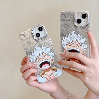 เคสโทรศัพท์มือถือแฟชั่น กันฝุ่น กันกระแทก ลายลูฟี่ Luffy 5 ความเร็ว สําหรับ Iphone 13 14 Pro Max Sweet IP 12 11 Pro Max