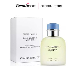 DOLCE&amp;GABBANA Light Blue Pour Homme EDT 125 ml (Tester Box) แนว Aromatic Fresh