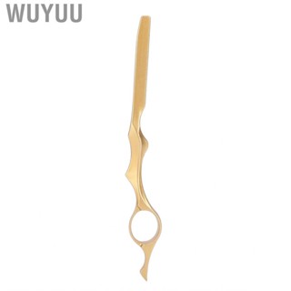 Wuyuu Feather Cutting Razors Professional Alloy Hair Texturizing Thinning For