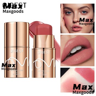 Maxg บลัชออนเนื้อครีม 4 สี กันน้ํา สําหรับผู้หญิง