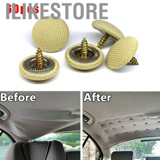 Ilikestore 60Pcs Car Roof Repair Rivets Sagging Headliner Fix Pins Snap