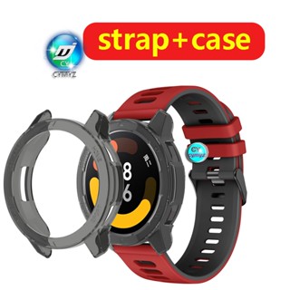 สาย Xiaomi Watch S1 Active สาย สายนาฬิกาสายซิลิโคน สายสำรอง Xiaomi Watch S1 Active สายรัด สายรัดข้อมือกีฬา สายรัด Xiaomi Watch S1 Active สายรัด