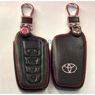 เคสรีโมตกุญแจรถยนต์ TOYOTA ALL NEW COROLLA CROSS " " NEW CAMRY 2019 " แบบ SMARTKEY 4 ปุ่มกด