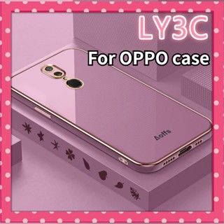 เคสโทรศัพท์ซิลิโคน TPU แบบนิ่ม ชุบทอง 6D กันกระแทก สําหรับ Oppo F11 F11 Pro F1s F9 F17 F17 Pro