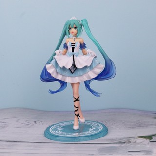 โมเดลฟิกเกอร์ อนิเมะ Hatsune MIKU MIKU Cinderella Cinderella Sleeping Beauty Fairy Tale Wonderland แฮนด์เมด สําหรับเด็กผู้หญิง