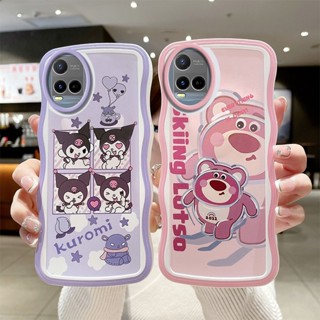 เคส VIVO Y21 เคสโทรศัพท์มือถือแบบนิ่ม ใส ลายการ์ตูนคลื่นน่ารัก สําหรับ Vivo Y33S Y21 Y21T Y33T