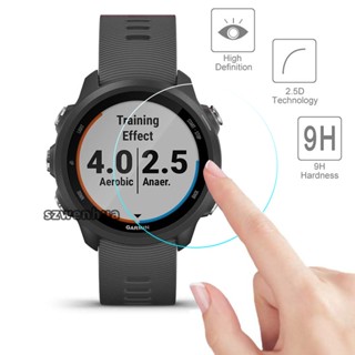 กระจกนิรภัยกันรอยหน้าจอ 2.5D 9H สําหรับ Garmin Forerunner 245 Music