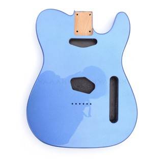 บอดี้กีตาร์ไฟฟ้า PW-High Gloss Alder Wood Tele Guitar Body Metal Dark Blue สําหรับกีตาร์ไฟฟ้า