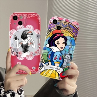 Qmqd เคสโทรศัพท์มือถือแบบนิ่ม TPU กันกระแทก ลายสโนว์ไวท์ สําหรับ IPhone 14 13 12 11 Promax 14Plus Mini X XS XR XSMAX 6 6s 6plus 6splus 7 8 SE2020 7plus 8Plus