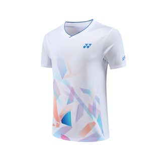 Yonex ผลิตภัณฑ์ใหม่ เสื้อกีฬาแบดมินตัน แห้งเร็ว สําหรับผู้ชาย และผู้หญิง 2023