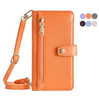 เคส Realme C53 ซิป กระเป๋าสตางค์ เคสโทรศัพท์ ฝาพับ TPU ฝาหลัง พร้อมสายคล้อง
