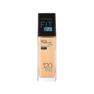 Maybelline เมย์เบลลีน ฟิตมี แมท แอนด์ พอร์เลส ฟาวเดชั่น 30 มล. #120 Classic Ivory