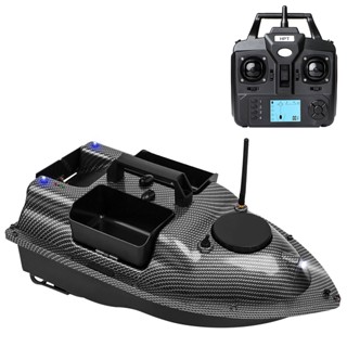 Snke418 เรือเหยื่อตกปลา GPS พร้อมกล่องเก็บเหยื่อ 3 ชิ้น และฟังก์ชั่นย้อนกลับอัตโนมัติ