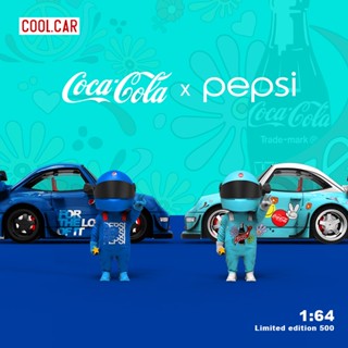 Coolcar โมเดลรถยนต์จําลอง รุ่นลิมิเต็ดอิดิชั่น Q Edition RWB Coca-Cola PepsiCo ขนาด 1:64