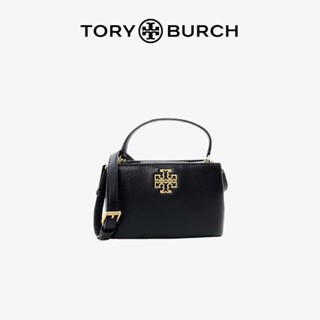 Tory Burch Britten กระเป๋าสะพายไหล่ กระเป๋าถือ กระเป๋าช้อปปิ้ง ลายหนังจระเข้ สามารถปรับได้ สําหรับสตรี