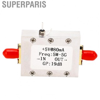 Superparis RF Signal Amplifier  5V Compact High Linearity 19dB Signal Amplifier Module Wide Frequency Range 5M‑5G  for Industry