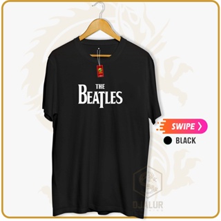 #ถูกสุด เสื้อยืดลําลอง พิมพ์ลาย The Beatles มีเสียงเพลง สําหรับผู้ชาย และผู้หญิง