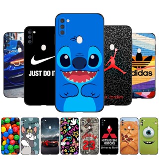 เคสโทรศัพท์ซิลิโคน tpu แบบนิ่ม ลาย Stitch สีดํา สําหรับ Samsung A11 6.4 นิ้ว A11 A11 A 11 a115