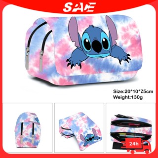 กระเป๋าดินสอ ลาย Stitch น่ารัก เหมาะกับนักเรียนชาย และหญิง สําหรับใส่เครื่องเขียน