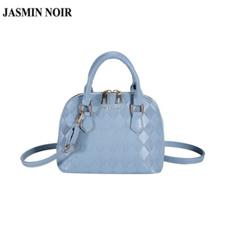 Jasmin NOIR กระเป๋าถือ กระเป๋าสะพายไหล่ ลายสก๊อต ขนาดเล็ก สไตล์เกาหลี สําหรับสตรี