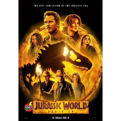 DVD ดีวีดี Jurassic World Dominion (2022) จูราสสิค เวิลด์ ทวงคืนอาณาจักร (เสียง ไทย/อังกฤษ | ซับ ไทย/อังกฤษ) DVD ดีวีดี