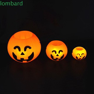 Lombard กล่องขนมรูปฟักทองสําหรับตกแต่งฮาโลวีน 2 ชิ้น