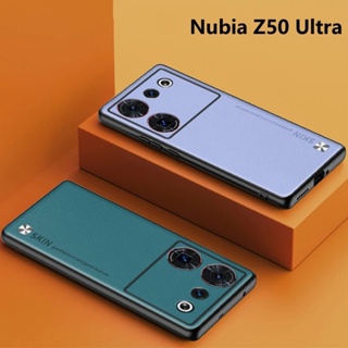 เคสโทรศัพท์มือถือหนัง กันกระแทก ปิดด้านหลัง หรูหรา สําหรับ ZTE nubia Z50 Z50 Ultra Z40 Pro Z40S Pro