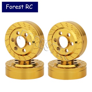 Forestrc ดิสก์เบรกโลหะ 1:10 2 ชิ้น สําหรับ 1.9 2.2 นิ้ว Axial SCX10 Capra Wraith TRX4 TRX6