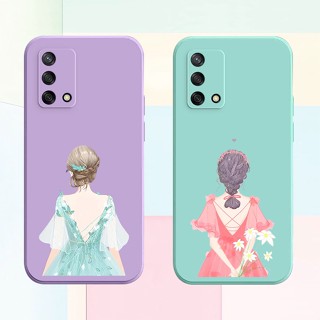 เคส OPPO A74 เคส OPPO A95 เคสโทรศัพท์ ซิลิโคนเหลว เคสนิ่ม CSF_A