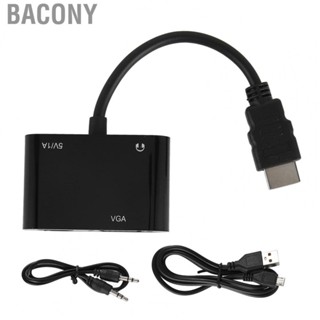 Bacony HD Multimedia Interface to VGA HD Multimedia Interface Adapter 1920x1080 HDTV Adapter for  Desktop  PC