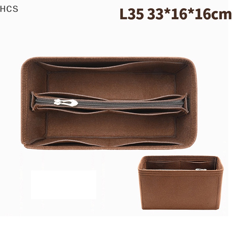 Hcs กระเป๋าผ้าสักหลาด สําหรับใส่เครื่องสําอาง 25 30 35 นิ้ว - รูปที่ 5