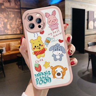 Samsung Galaxy A11 A12 A13 A21S A31 A32 A51 A71 4G 5G เคสซัมซุง สำหรับ Case Cartoon Pooh Bear เคส เคสโทรศัพท์ เคสมือถือ Soft Phone Cases