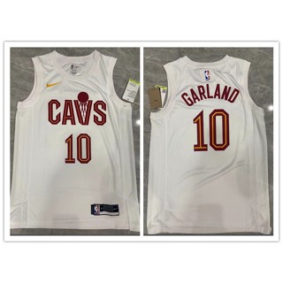 Motion 2023 nba Cleveland Cavaliers No. เสื้อกีฬาบาสเก็ตบอล สีขาว 10 ชิ้น 118511