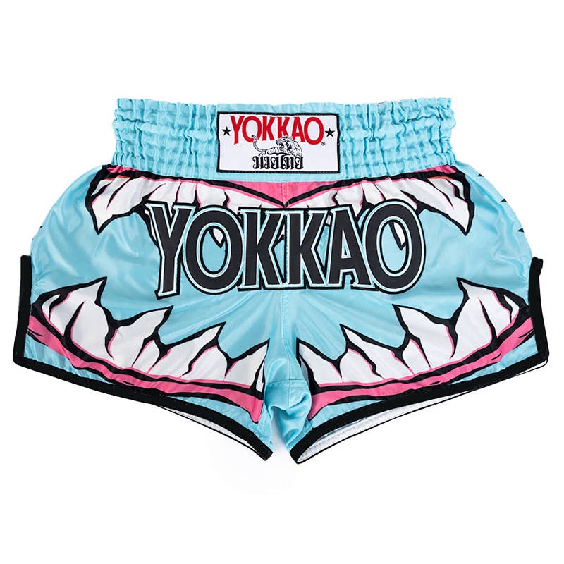 Yokkao-New Muay Thai Shorts Professional Boxing Clothes for Sanda Training Competition Fighting Boxing Shorts Men and Women Adult and Children High Waist muay thai shorts fighting shorts boxing shorts