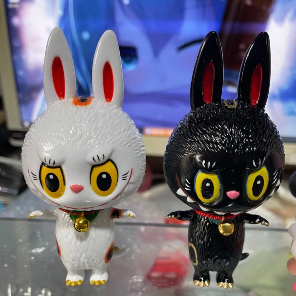 【ของแท้】POPMART Zimomo V3 Series Mini LABUBU The Little Monsters ตุ๊กตาฟิกเกอร์ ขนาดเล็ก สําหรับเก็บ