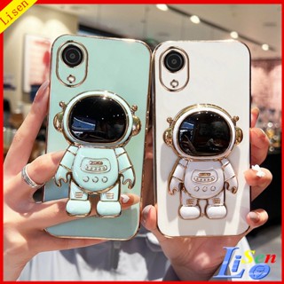 เคส Samsung A03 Core A04 A04E A04S A13 5G A14 5G A24 A34 5G A54 5G เคสโทรศัพท์มือถือ ลายนักบินอวกาศ พร้อมขาตั้ง สําหรับ YHY