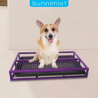 [Sunnimix1] Dog Potty Toilet Anti Splashing Pet Litter Box for Kitty Small Animals Puppy