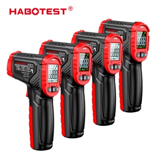 Habotest เครื่องวัดอุณหภูมิอินฟราเรด ABS HT641A HT641B ความแม่นยําสูง ไม่สัมผัส สําหรับอุตสาหกรรม -50℃ ~ 400℃