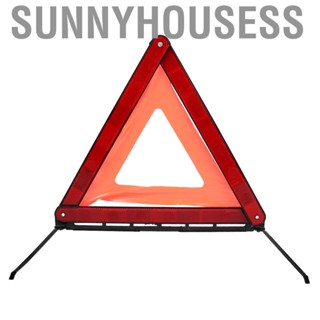 Sunnyhousess Foldable Car Emergency Breakdown Reflective Warning Safety Road Stop Sign Triangle